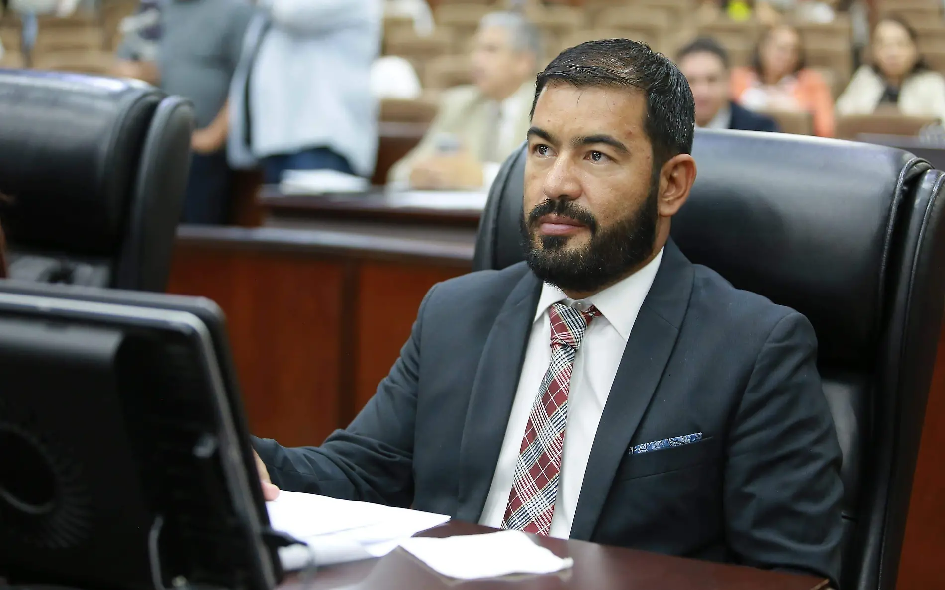 Héctor Herrera Núñez, presidente de la Jugocopo en el Congreso de Durango